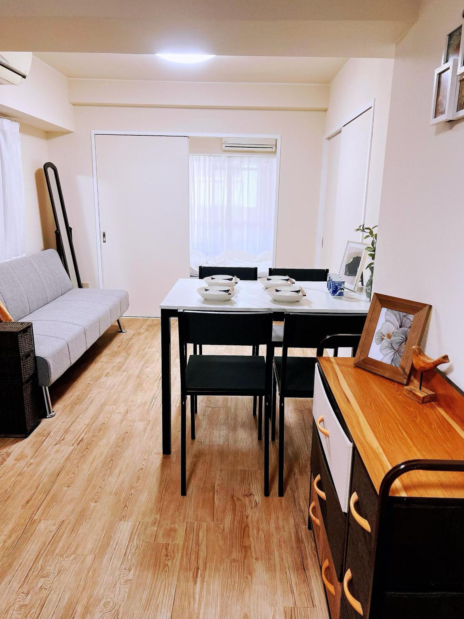 Appartement 交通便利 山手線池袋駅 徒歩6分 東池袋駅徒歩3分 2~5人 エレベーター Wifi 新宿/渋谷/銀座/築地/浅草/原宿近い！ *